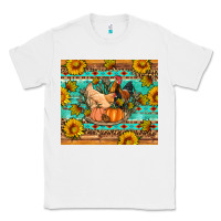 White Fall coop animals pumpkin Classic Tee - Artiststas