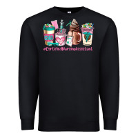 Black cerified nursing assistant coffee cup Premium Sweatshirt - AdoDesignShop