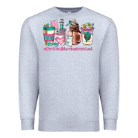 Heather Grey cerified nursing assistant coffee cup Premium Sweatshirt - AdoDesignShop