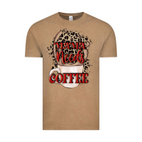 Mama Needs Coffee Mother's Day Vintage Tee | Teevron