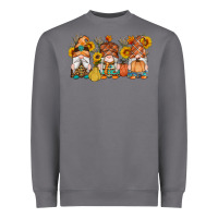 Storm fall gnomes pumpkin sunflowers Heavyweight Sweatshirt - Artiststas