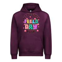 Mauve Wine field day let the games begin Urban Hoodie - JahusDesignShop