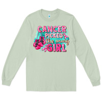 Matcha Cancer picked the wrong girl Breast Cancer Long Sleeve Tee - FaDigitalArtStudio