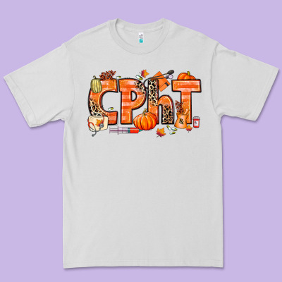 Fall Cpht Pharmacy Technician Premium Tee Designed By Texasbilliewilder
