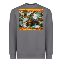 Storm monster truck dinosaur t rex tumbler Heavyweight Sweatshirt - Artiststas