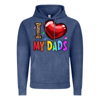 Vintage Denim i love my dads Vintage Hoodie - OliviaCreatesArt