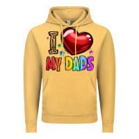Vintage Mustard i love my dads Vintage Hoodie - OliviaCreatesArt