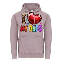 Vintage Zinc i love my dads Vintage Hoodie - OliviaCreatesArt