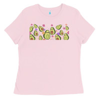 Bubblegum Pink avocado Ladies Tee - TumblerDesignByShophia