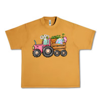 Peanut Butter Easter bunny tractor Urban Heavy Tee - CowGirlArtShop
