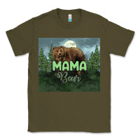 Army Green Mama bear tumbler Classic Tee - HowdyJamesFarm