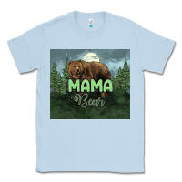 Dusty Blue Mama bear tumbler Classic Tee - HowdyJamesFarm