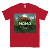 Red Mama bear tumbler Classic Tee - HowdyJamesFarm