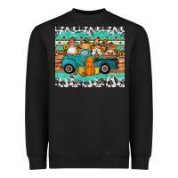 Black western fall truck gnomes tumbler Heavyweight Sweatshirt - Artiststas
