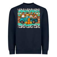 Navy western fall truck gnomes tumbler Heavyweight Sweatshirt - Artiststas