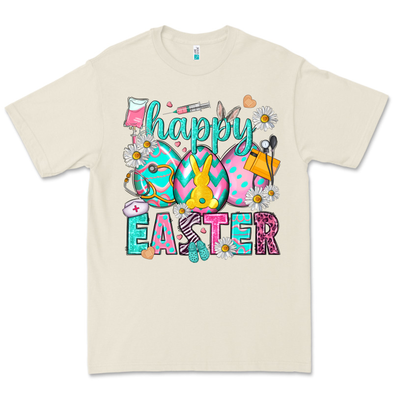 Happy Easter Eggs Nurse Premium Tee by NancyCooperArtShop | Teevron
