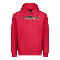 Cardinal Paddlefish Illustrations, Premium Hoodie - LillyAllenDesigns