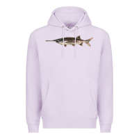 Lilac Paddlefish Illustrations, Premium Hoodie - LillyAllenDesigns