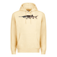 Pina Colada Paddlefish Illustrations, Premium Hoodie - LillyAllenDesigns