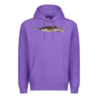 Purple Paddlefish Illustrations, Premium Hoodie - LillyAllenDesigns