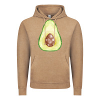 Vintage Coffee half avocado fa element Vintage Hoodie - FaDigitalArtStudio