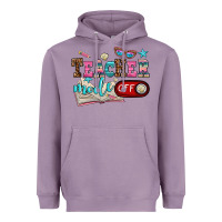 Lavender teacher mode off Heavyweight Hoodie - AdoDesignShop