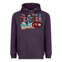 Plum teacher mode off Heavyweight Hoodie - AdoDesignShop