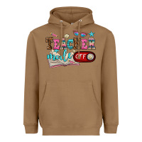 Toasted Coconut teacher mode off Heavyweight Hoodie - AdoDesignShop