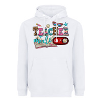 White teacher mode off Heavyweight Hoodie - AdoDesignShop