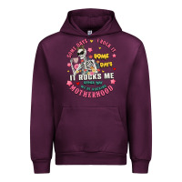 Mauve Wine funny motherhood Urban Hoodie - JahusDesignShop