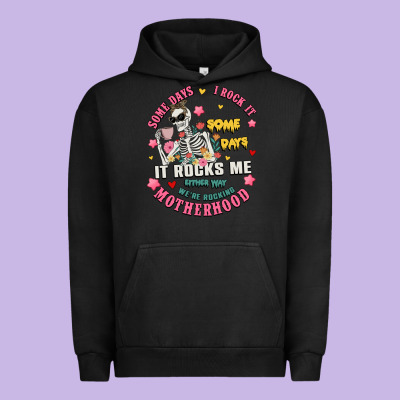 Funny Motherhood Urban Hoodie Designed By Jahusdesignshop