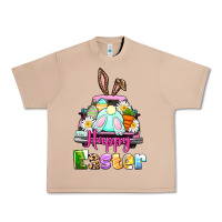 Burro Bunny Happy Easter truck Urban Heavy Tee - CowGirlArtShop