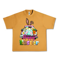 Peanut Butter Bunny Happy Easter truck Urban Heavy Tee - CowGirlArtShop