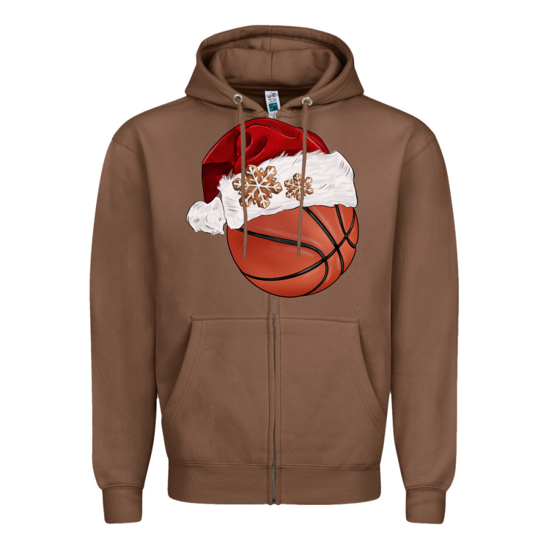 Christmas Sports Zipper Hoodie by BarkalooDesign | Teevron