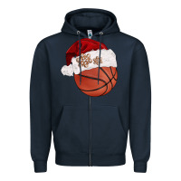 Navy Christmas sports Zipper Hoodie - BarkalooDesign