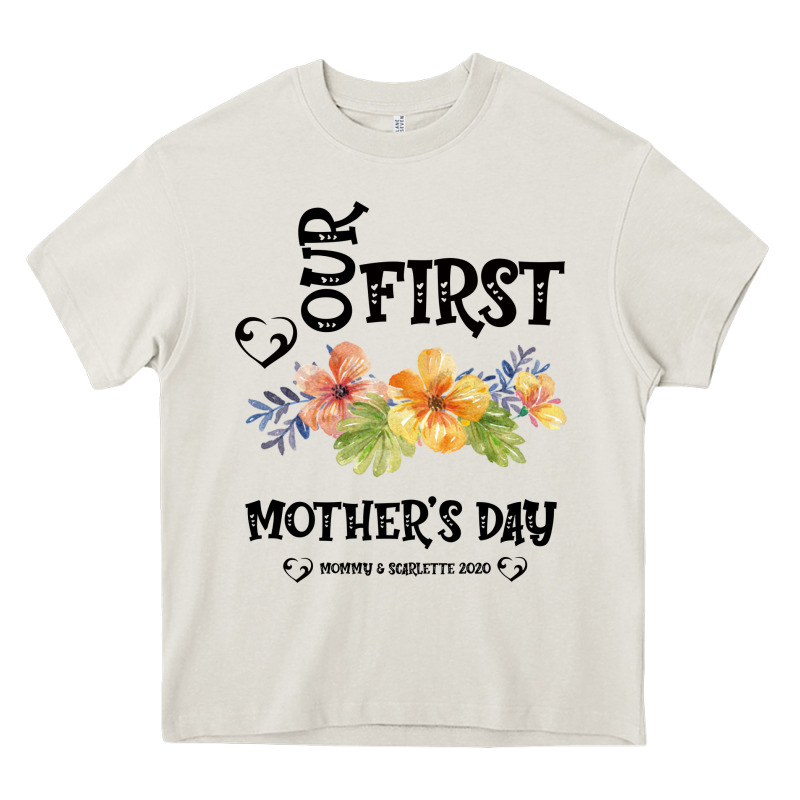 Our Fırst Mother's Day Mommy & Scarlette 2020 Heavy Core Tee by Bettercallsaul | Teevron