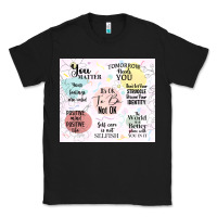 Black it's ok to be not ok Classic Tee - TumblerDesignByShophia