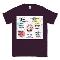 Plum it's ok to be not ok Classic Tee - TumblerDesignByShophia