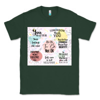 Sports Green it's ok to be not ok Classic Tee - TumblerDesignByShophia