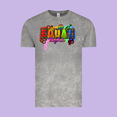 Equal Rights Vintage Tee Designed By Cowgirlartshop