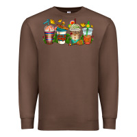 Chestnut cinco de mayo coffee cups Premium Sweatshirt - AdoDesignShop
