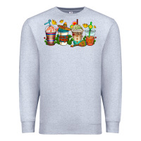 Heather Grey cinco de mayo coffee cups Premium Sweatshirt - AdoDesignShop