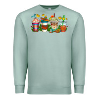 Seafoam cinco de mayo coffee cups Premium Sweatshirt - AdoDesignShop