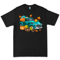 Black Fall Farm Truck Premium Tee - texasbilliewilder