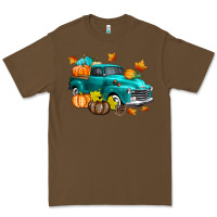 Cacao Fall Farm Truck Premium Tee - texasbilliewilder