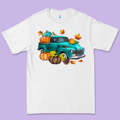 Fall Farm Truck Premium Tee Designed By Texasbilliewilder