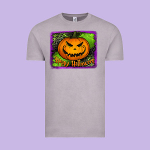 Happy Halloween Jack O' Lantern Pumpkin Vintage Tee Designed By Jasminsmagicworld