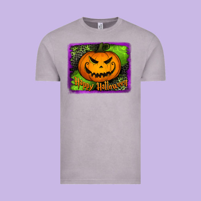 Happy Halloween Jack O' Lantern Pumpkin Vintage Tee Designed By Jasminsmagicworld