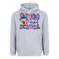 Heather Grey 100 days of school Heavyweight Hoodie - AdoDesignShop