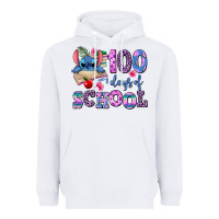White 100 days of school Heavyweight Hoodie - AdoDesignShop